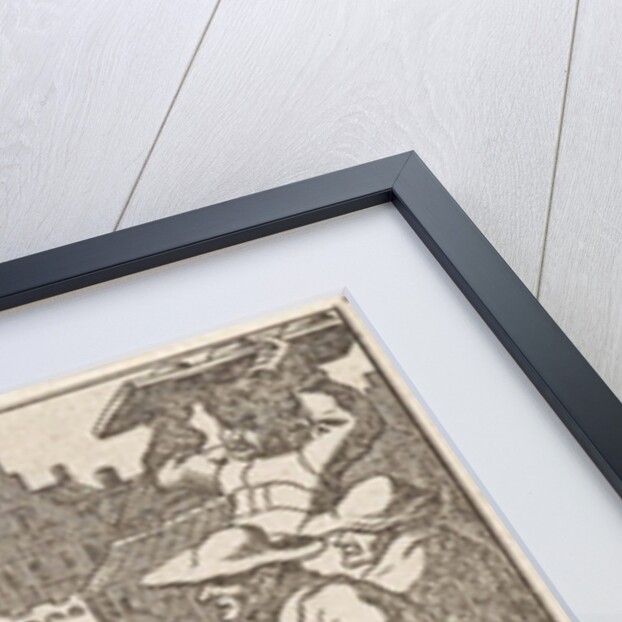 Beggars receiving alms by Claes Jansz. Visscher II