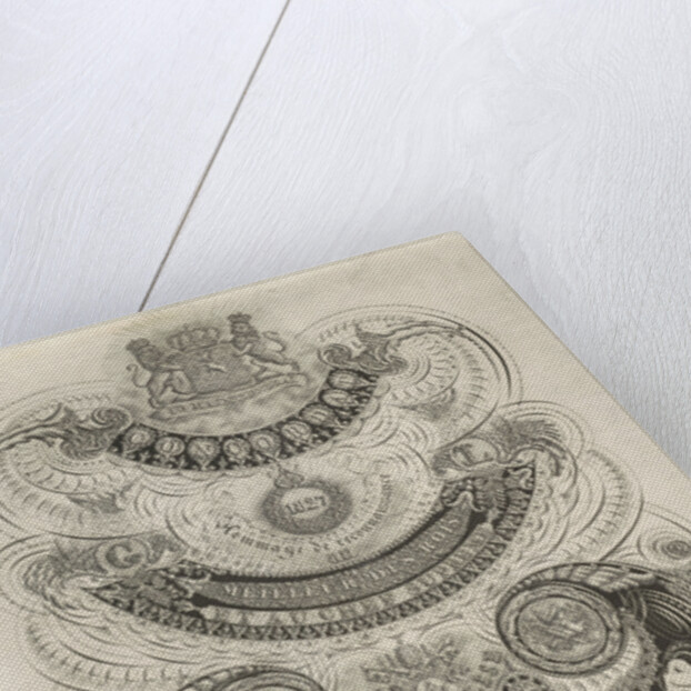 Calligraphy on the concordat between the Courts of Rome and William I by Dewasme-Plétinckx