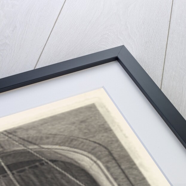 Woman with a jug in a window by Jan Bisshop