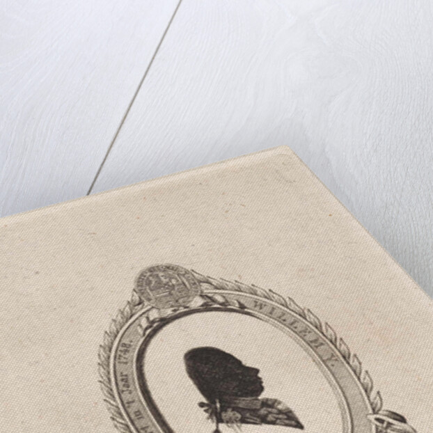 Portrait of Willem V, prins van Oranje-Nassau by Willem Coertse