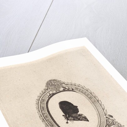 Portrait of Willem V, prins van Oranje-Nassau by Willem Coertse