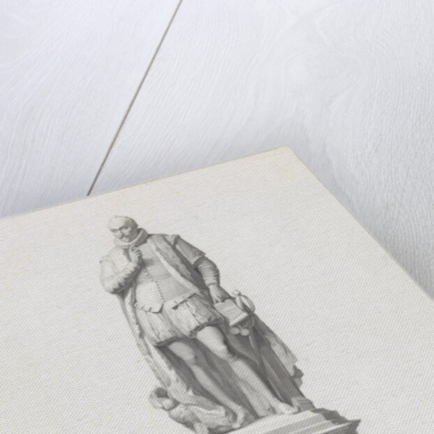 Statue of Prince William I on the Square in The Hague by Edouard Taurel