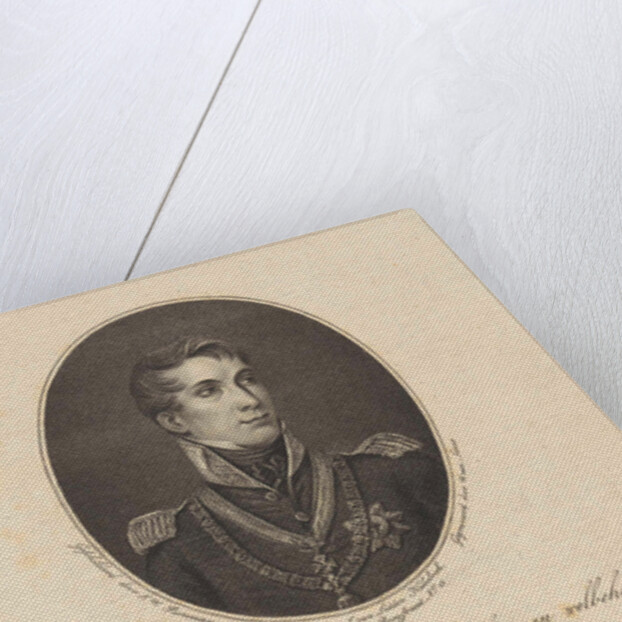 Portrait of William II (king of the Netherlands) by J. van Ledden Hulsebosch