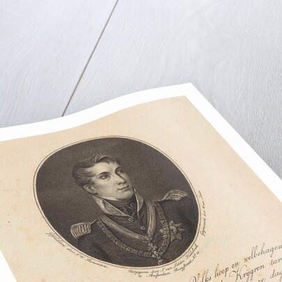 Portrait of William II (king of the Netherlands) by J. van Ledden Hulsebosch