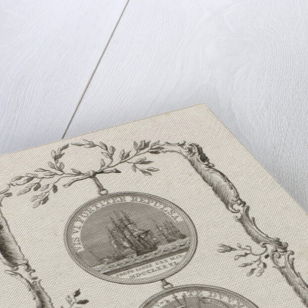 Medal in honor of Gerardus Oorthuys, captain of the frigate Den Briel by Noach van der Meer II