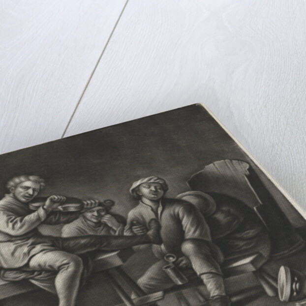 Violin Player in an inn by Wallerant Vaillant Jan van Somer