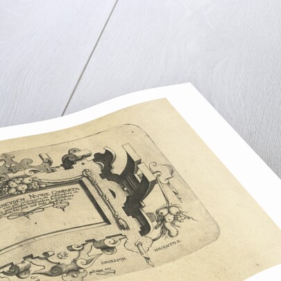 Title Sheet with fruit bunches by Wolter Sweersz Drollich