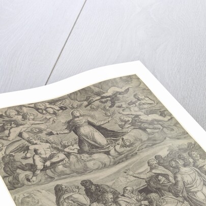 Assumption of Mary by Claes Jansz. Visscher II