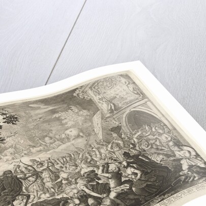 Death fights against humanity by Abraham Allard