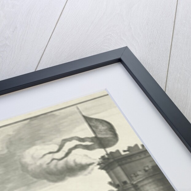 View of the port of Civitavecchia, Italy by Jacob de Later