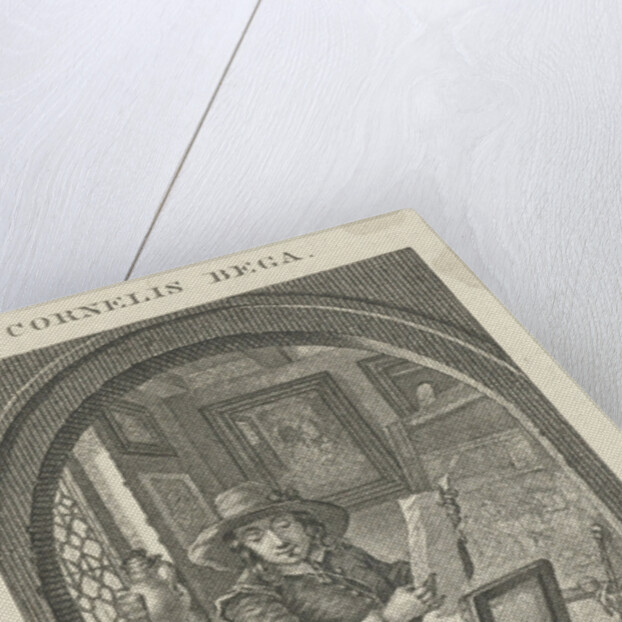 Painter in his studio by Elizabeth Barbara Schmetterling