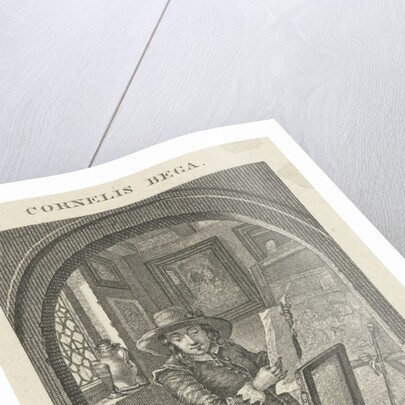 Painter in his studio by Elizabeth Barbara Schmetterling