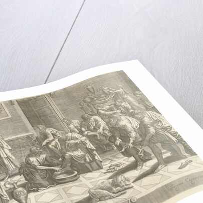 Christ washes the feet of the disciples by Lambert Lombard