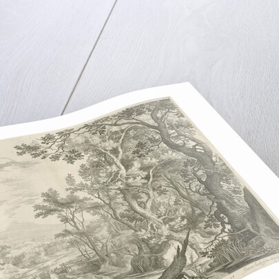 Jacob and the men of Haran at the well by Claes Jansz. Visscher II