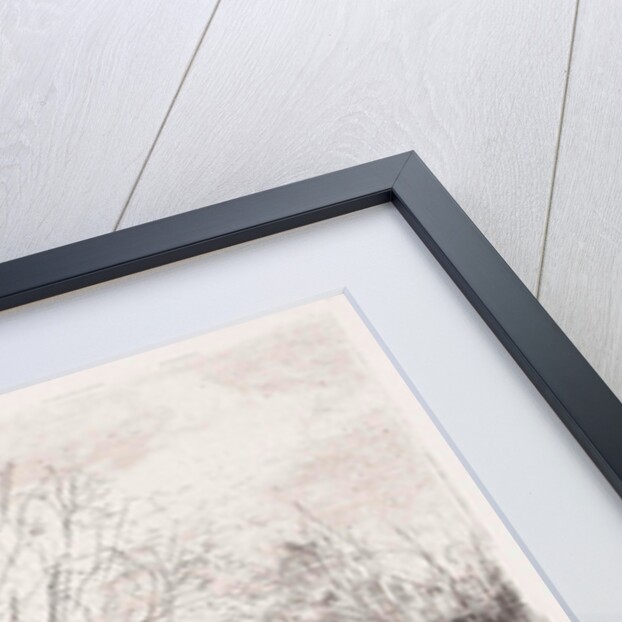 Polder house and the lock in Boerenwetering Amsterdam by Frans Schikkinger