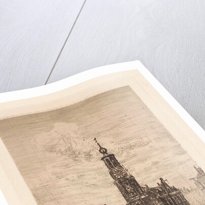 Munt Tower in Amsterdam by Frans Schikkinger