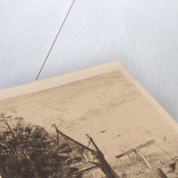 View of the Schreierstoren Amsterdam by Frans Schikkinger