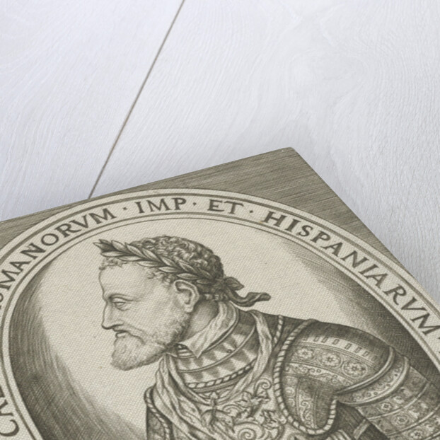 Portrait of Charles V of Habsburg by Hieronymus Cock