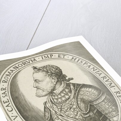 Portrait of Charles V of Habsburg by Hieronymus Cock