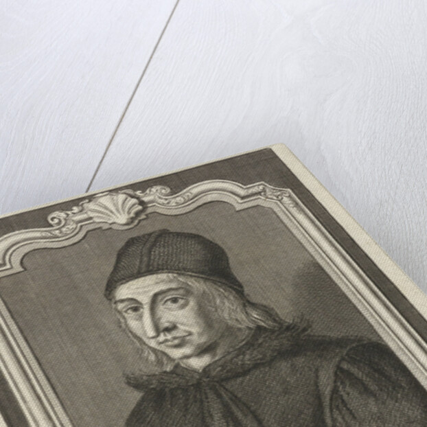 Portrait of Rudolf Agricola by Adolf van der Laan