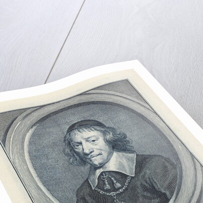 Portrait of Johan de Knuyt by Isaak Tirion