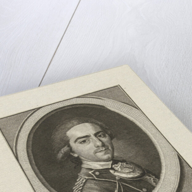 Portrait of Diederik Johan by Dirk Meland Langeveld