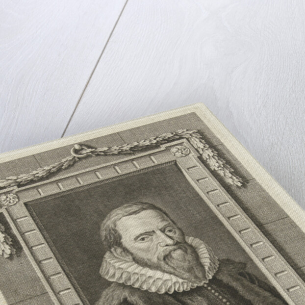 Portrait of Johan van Oldenbarneveld by Jan Krap Az