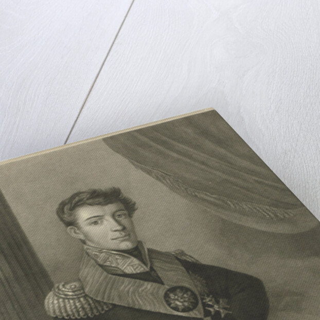 Portrait of Frederick, Prince of the Netherlands by Harmanus Langerveld