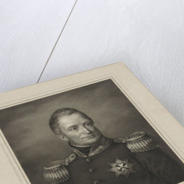 Portrait of Willem I Frederik, King of the Netherlands by Johannes Philippus Lange