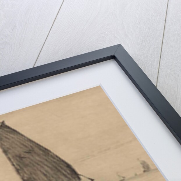 Flood at Katwijk by Carel Nicolaas Storm van 's-Gravesande