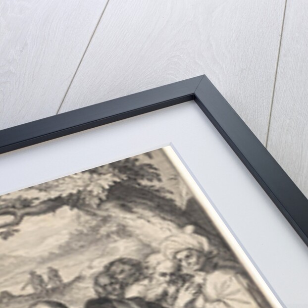 Christ blessing the children by Claes Jansz. Visscher Willem Isaacsz. van Swanenburg II