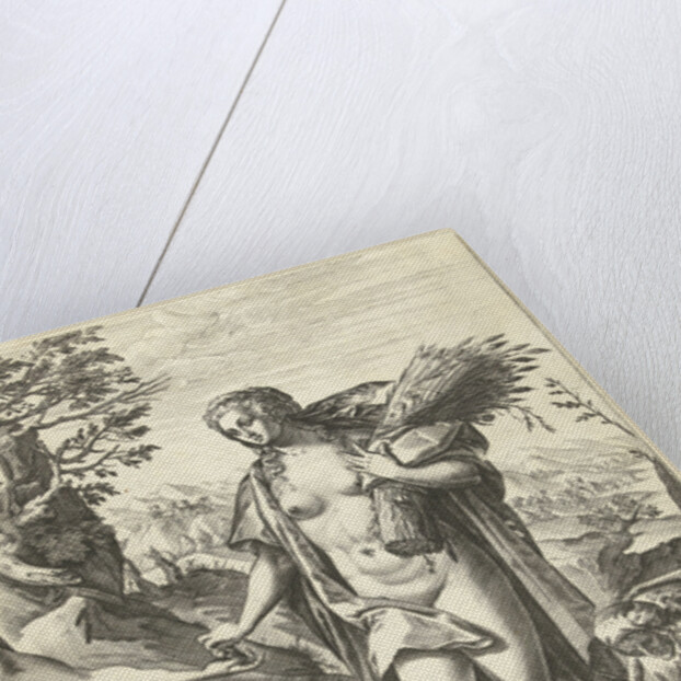 Allegory of charity by Hendrick Goltzius