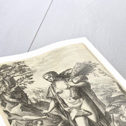 Allegory of charity by Hendrick Goltzius