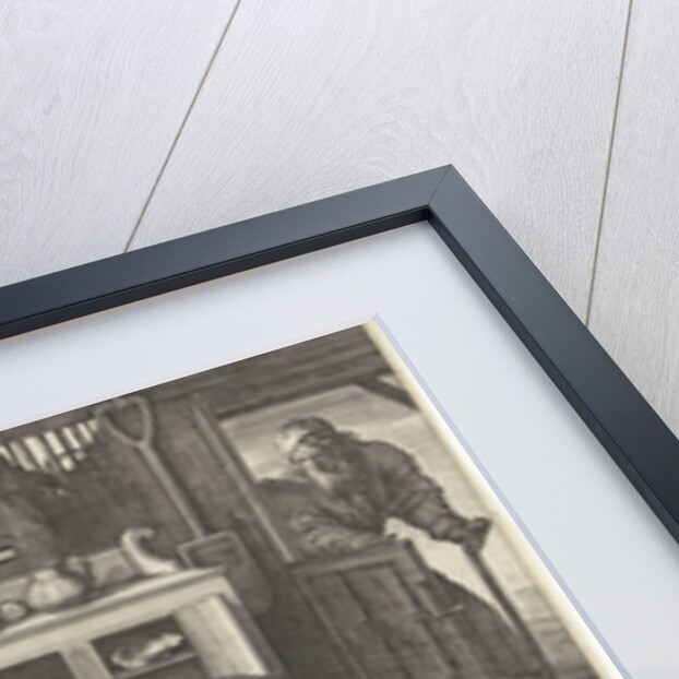 A house full of mourning by Petrus Plancius