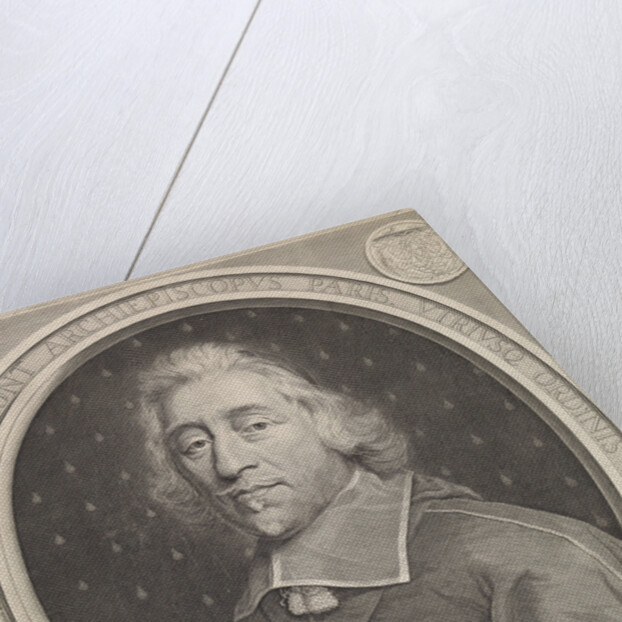 Portrait of the Paris archbishop Hardouin de Péréfixe de Beaumont by Pieter van Schuppen