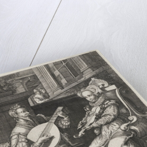 Allegory of marriage by Theodorus Schrevelius