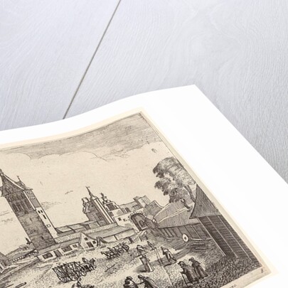 In and around the city of Danzig Series of 14 numbered prints by Frederik de Wit