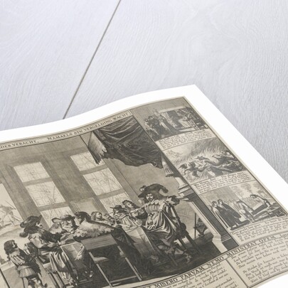 Lazarus and the rich man by Claes Jansz. Visscher II