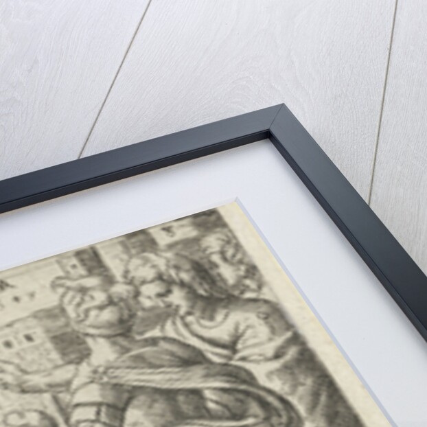 Philistines burned Samson's wife and father by Cornelis Massijs