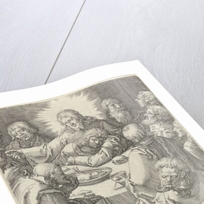 Last Supper by Jan Harmensz. Muller