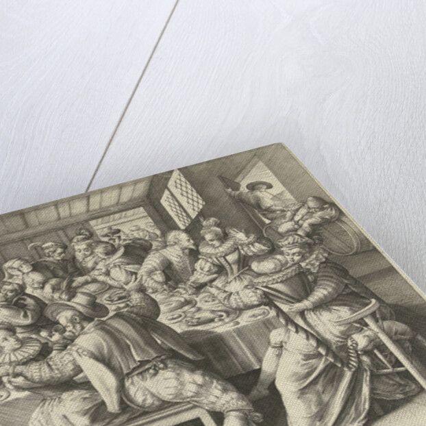 A house full of party noise by Robert de Baudous