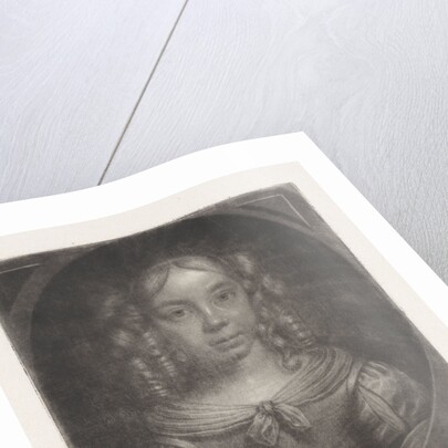 Portrait of a young girl by Wallerant Vaillant