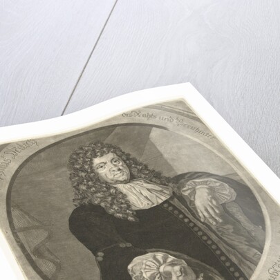 Portrait of Theophilus Milich at the age of 72 by Pieter van den Berge