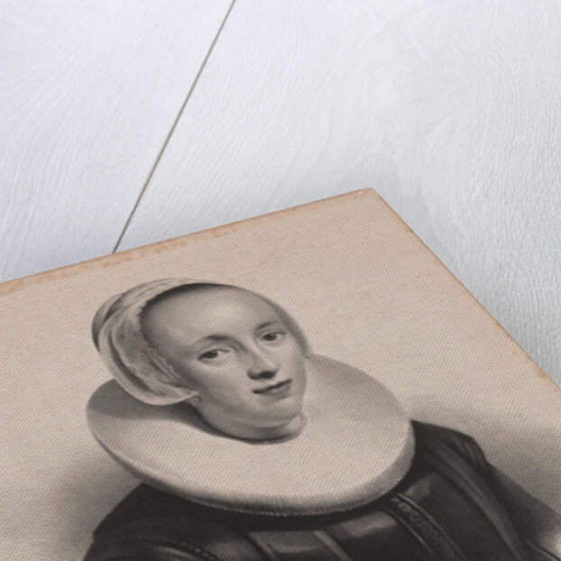 Portrait of Anna Roemers Visscher by Anonymous