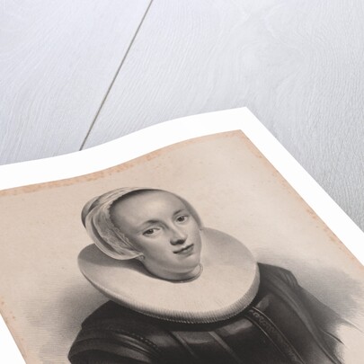 Portrait of Anna Roemers Visscher by Anonymous