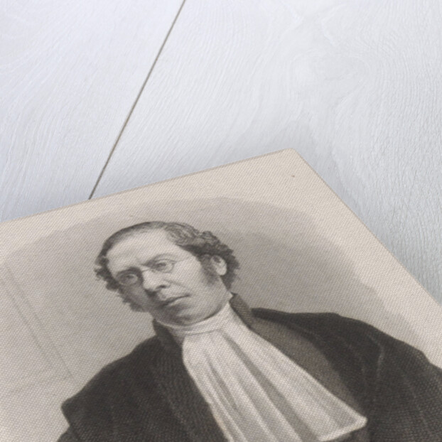 Portrait of the Utrecht Professor George Willem Vreede by Edouard Taurel