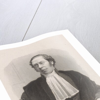 Portrait of the Utrecht Professor George Willem Vreede by Edouard Taurel