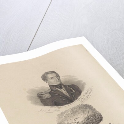 Portrait of Jan Carel Josephus Speijk by Anthonius Johannes van Tetroode