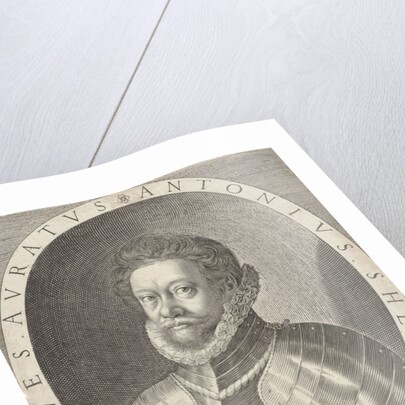 Portrait of Anton Shirley by Aegidius Sadeler