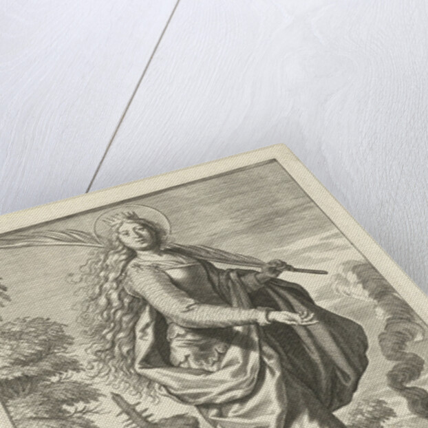 Saint Catherine by Theodoor Galle